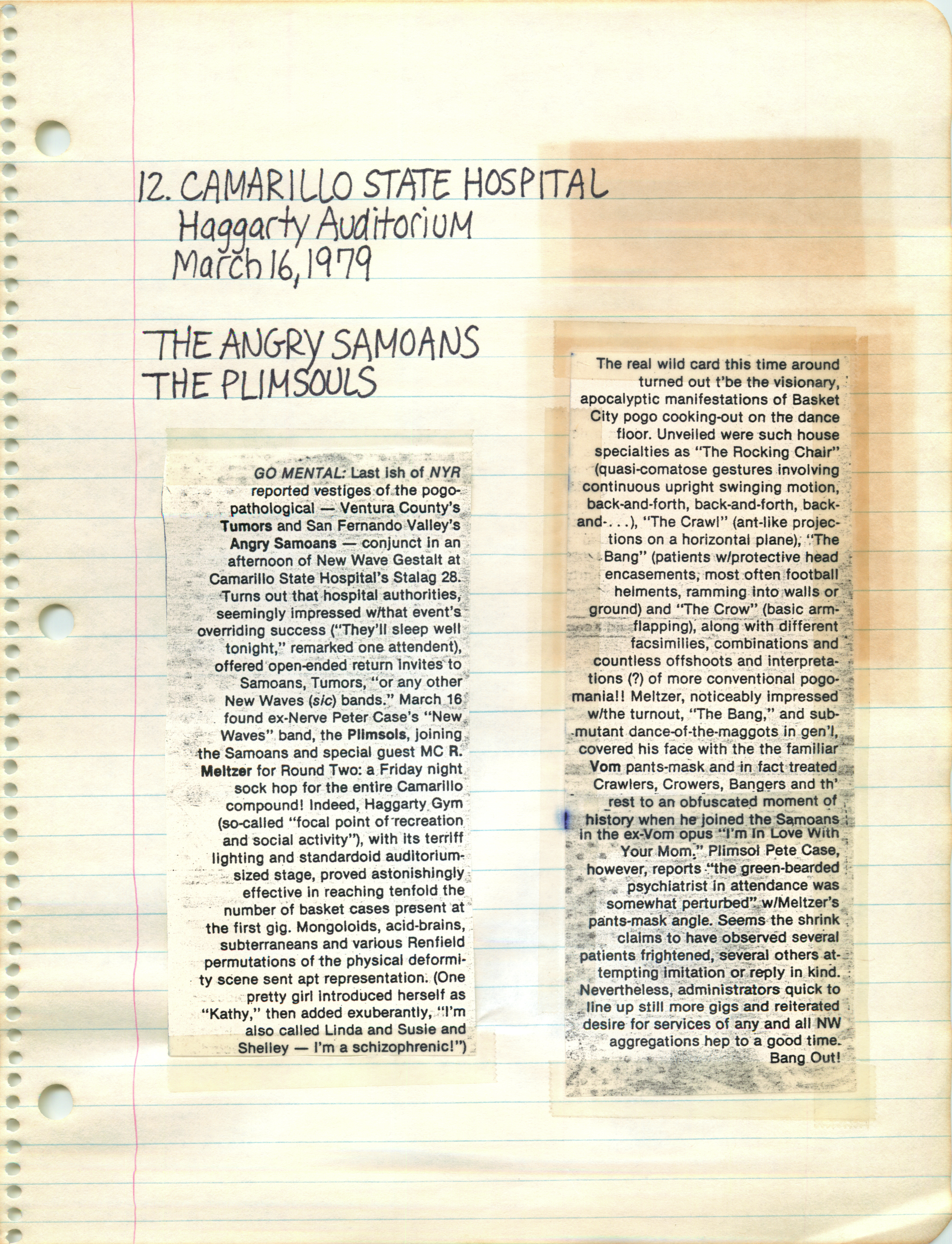 ./ANGRY SAMOANS Metal Mike Scrapbook 1978 - 10-28-1978 - 05-06-1979 - The Bonze Era - Bonze Annette Rose Blayk FKA Kevin Eric BONZE Saunders on Lead Guitar_Page_09.png